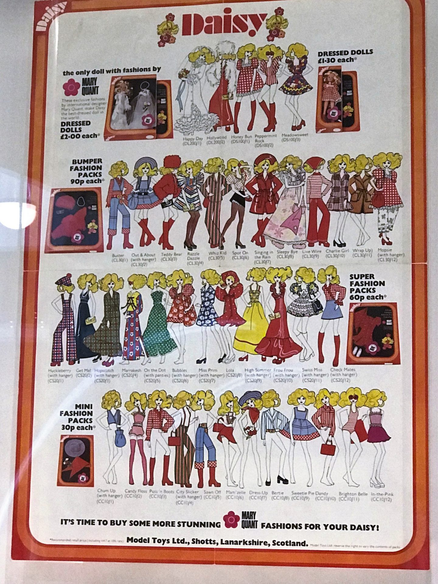 daisy doll mary quant collection