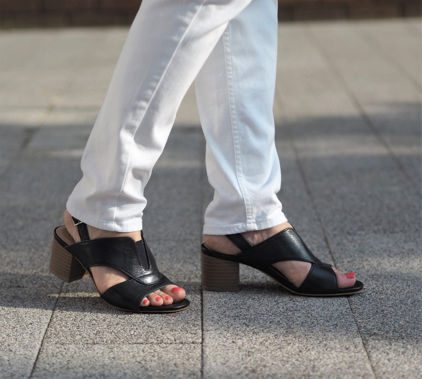 van dal navy sandals