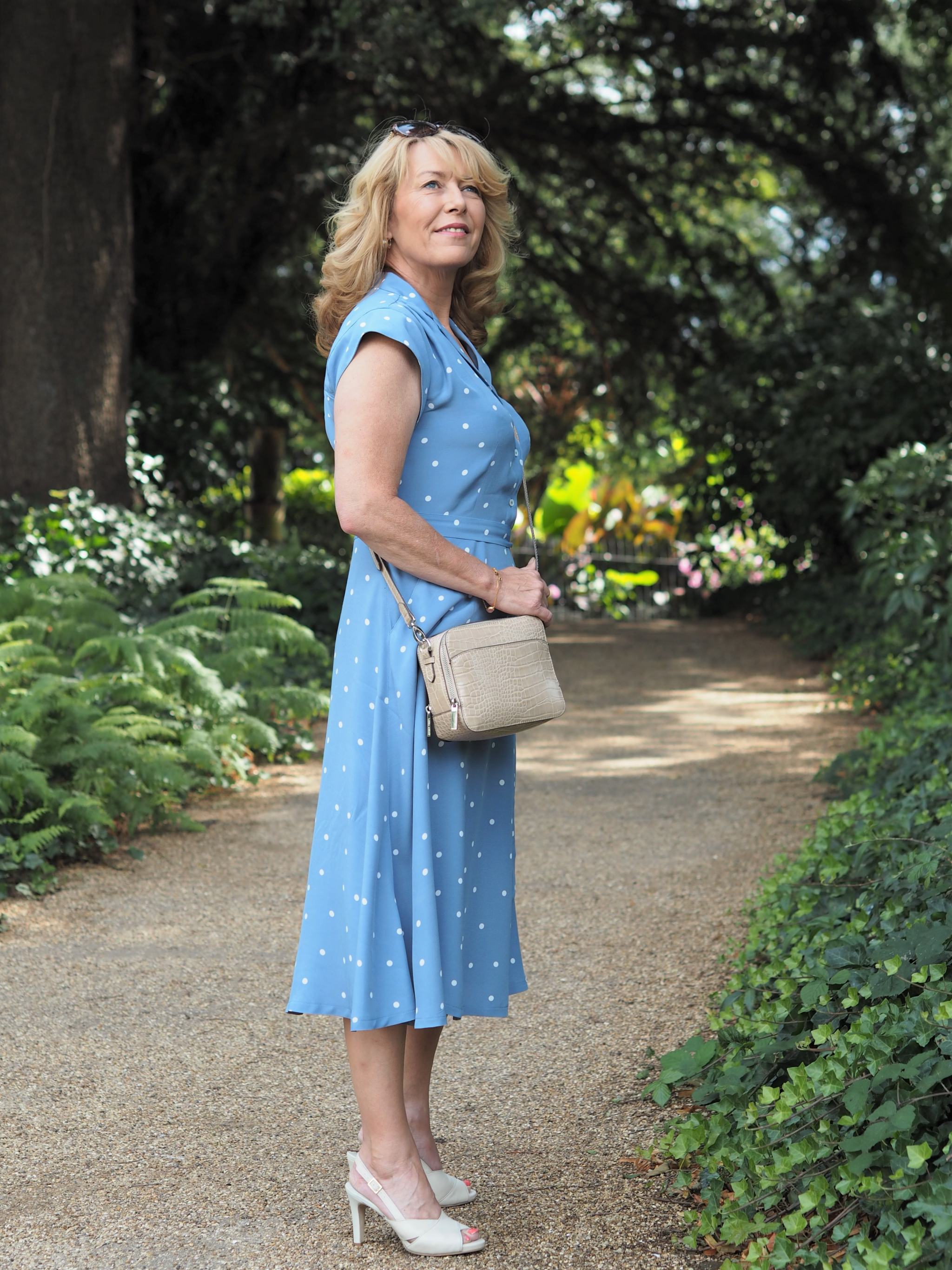 spotty summer dress